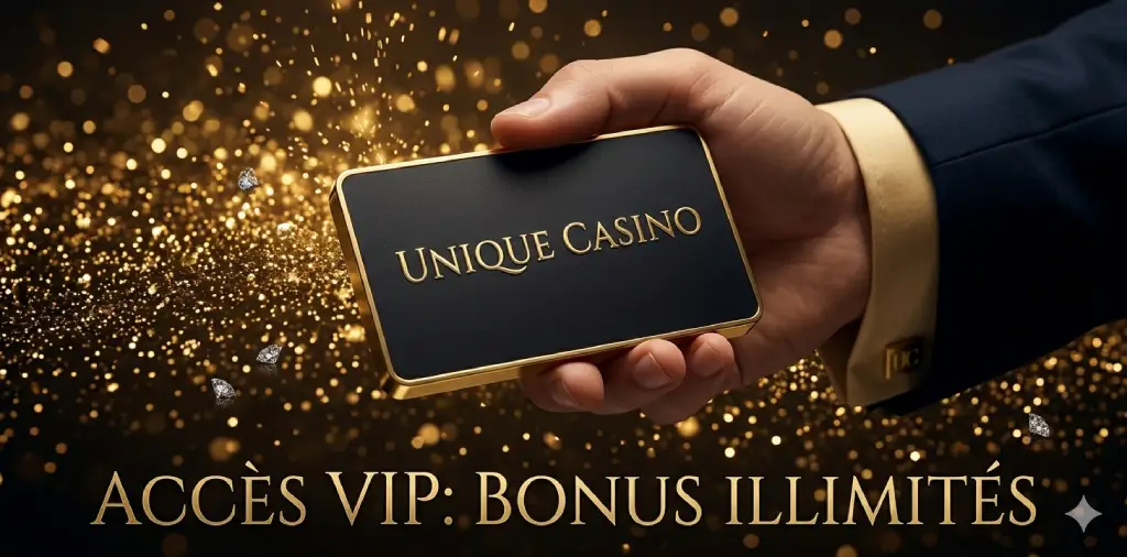 Unique Casino – Accès VIP Bonus Illimités